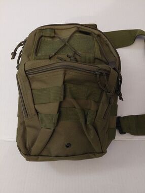 Like NEW ARMY Crossbody Satchel Survival Bag
